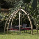 The Apollo Pergola is a distinctively designed dome shaped structure that will give your garden a contemporary feel. The beams and rafters are made from pressure-treated timber providing extra protection from outdoor elements.