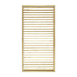 Add a personal touch to your garden with this adjustable screen. Use with slats open, or tilt slats to create privacy and allow for sunlight to reflect in different directions around your garden. This screen is ideal for zoning off an eating or patio area, fully framed and pressure-treated to provide longevity in use.