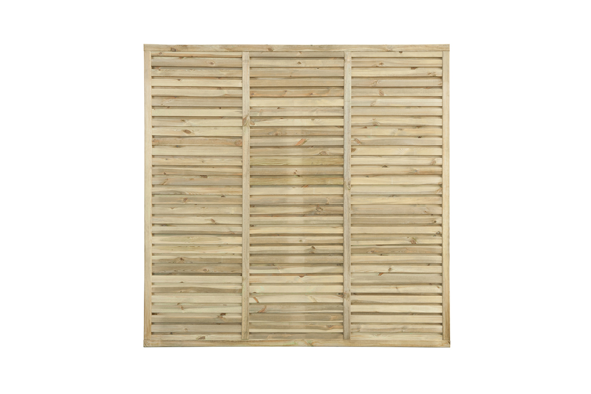 the Contemporary Vogue Panel is constructed with a fully Mortise and Tenon jointed frame and slats on both sides for ultimate privacy making this our most substantial and durable panel yet. Slats are planed and rounded for a premium look and feel. This panel is pressure-treated for protection against wood rot.