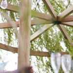 The Carousel Pergola is a timeless garden structure. The curves of the top beam reflect the natural shapes in your garden, whilst providing an effective frame for a garden feature beneath. The pressure-treated pale green timber protects from wood rot and decay