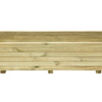 This Elite Rectangle Planter is a robust planter ideal for planting displays, or growing vegetables. The smooth pressure treated timber is planed and heavy duty. The sturdy frame is supported by a metal locating pin in each corner, ensuring long-term durability.