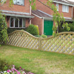The trellis is planed, chamfered and grooved providing a beautiful decorative finish, it will fit in with many styles of gardens allowing you to use your imagination. Fitted into a sturdy 40mm rebated frame. The trellis is planed, chamfered and grooved providing a beautiful decorative finish. With a 44mm lattice gap throughout, the timber is pressure-treated ensuring protection against wood rot and fungal decay.