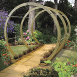 The Flower Walk is an eye-catching and contemporary design, which gives an attractive outline to your garden path. Its clean and simple design is crafted using the finest pressure-treated timber to ensure longevity in use, whilst the stainless steel rods give this structure a modern twist