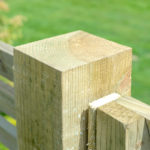 The standard Grange 75mm square post is pressure treated green for greater protection against wood rot a decay. This post is ideal for use with fence panels and gates.