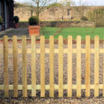 ROUND TOP PALISADE FENCE The Round Top Palisade Panel is ideal for constructing a new fence run or repairing an existing one, making your garden a private space to relax in. Its durable planed timber construction has been pressure-treated to offer protection for longevity in use.