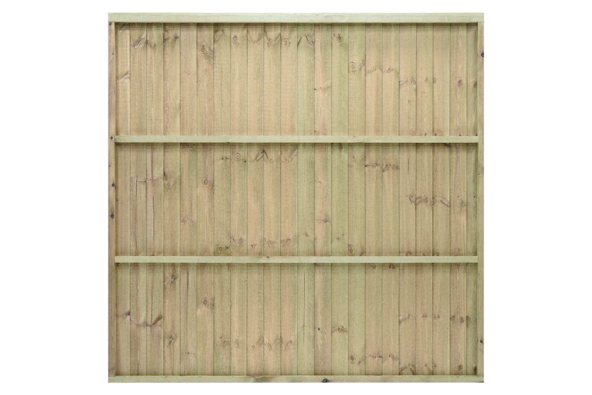 A heavy duty panel made with 100mm featheredge boards and capping rail fixed to a sturdy frame. The Standard Featheredge Panel is available in pressure-treated golden brown or pressure-treated green to protect the timber from wood rot.