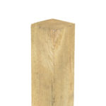 The standard Grange 75mm square post is pressure treated green for greater protection against wood rot a decay. This post is ideal for use with fence panels and gates.