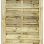 This gate offers a simple, decorative deign ideal for use with the matching Elite St Esprit Fence Panel. The Esprit Gate is crafted from top quality pressure-treated, planed and grooved timber. It also features a fully Mortise and Tenon jointed frame for ultimate durability.