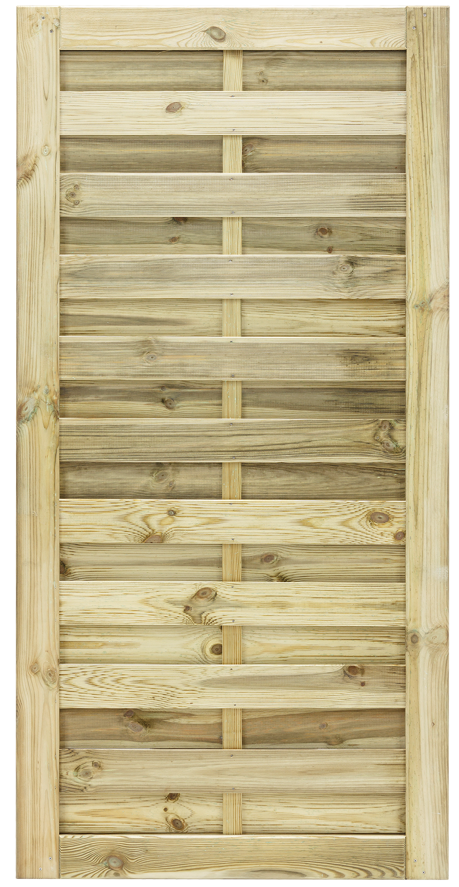 This gate offers a simple, decorative deign ideal for use with the matching Elite St Esprit Fence Panel. The Esprit Gate is crafted from top quality pressure-treated, planed and grooved timber. It also features a fully Mortise and Tenon jointed frame for ultimate durability.