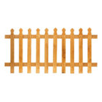 PALISADE PANEL Manufactured from finely sawn timber, the tulip offers a stylish but modest design of fencing for your garden or parameter. This panel is available pressure-treated golden brown which protect the timber from wood rot and fungal decay. It is recommended to use the Tulip Mortised Posts